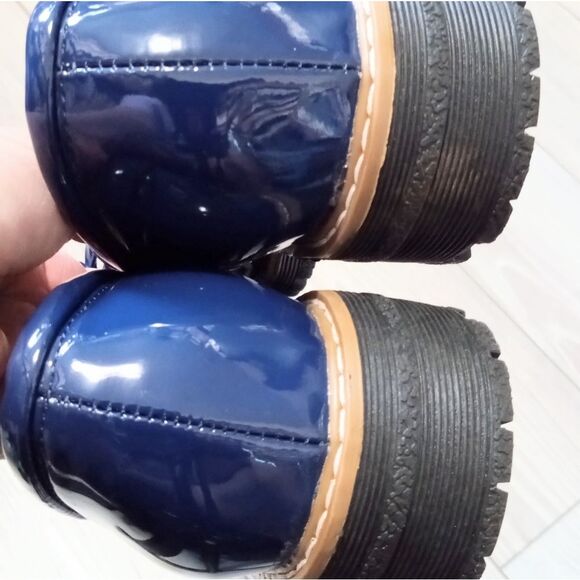 (57-4501) Tassel Loafers Navy Blue Sz 42 (11.5) - Picture 8 of 11